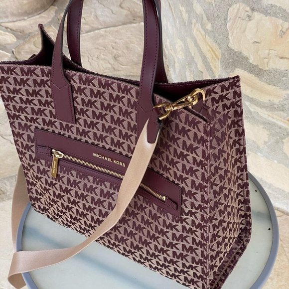 NWT Michael Kors kenly signature handbag - Picture 3 of 7